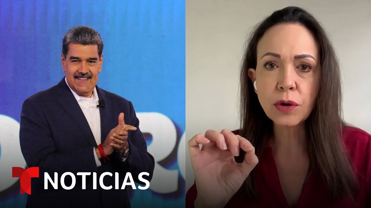 María Corina Machado habla de Maduro y Cártel de los Soles | Noticias Telemundo