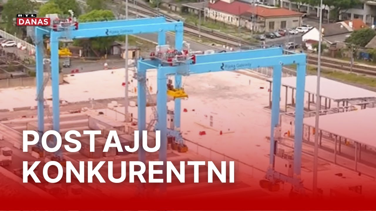 Rijeka dobila dizalice koje mogu podići dva aviona: Očekuje se značajan rast prometa | RTL Danas
