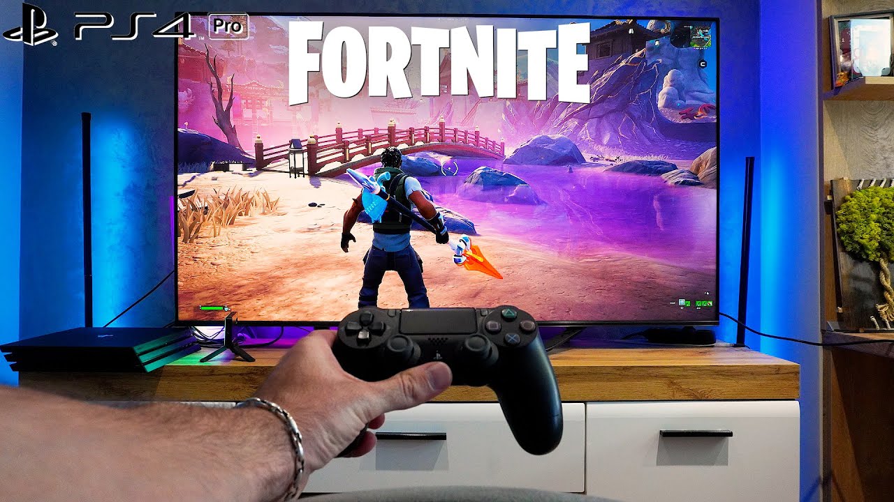 FORTNITE PS4 PRO POV Test | 60FPS Performance, 1080p Gameplay And Noise Levels |