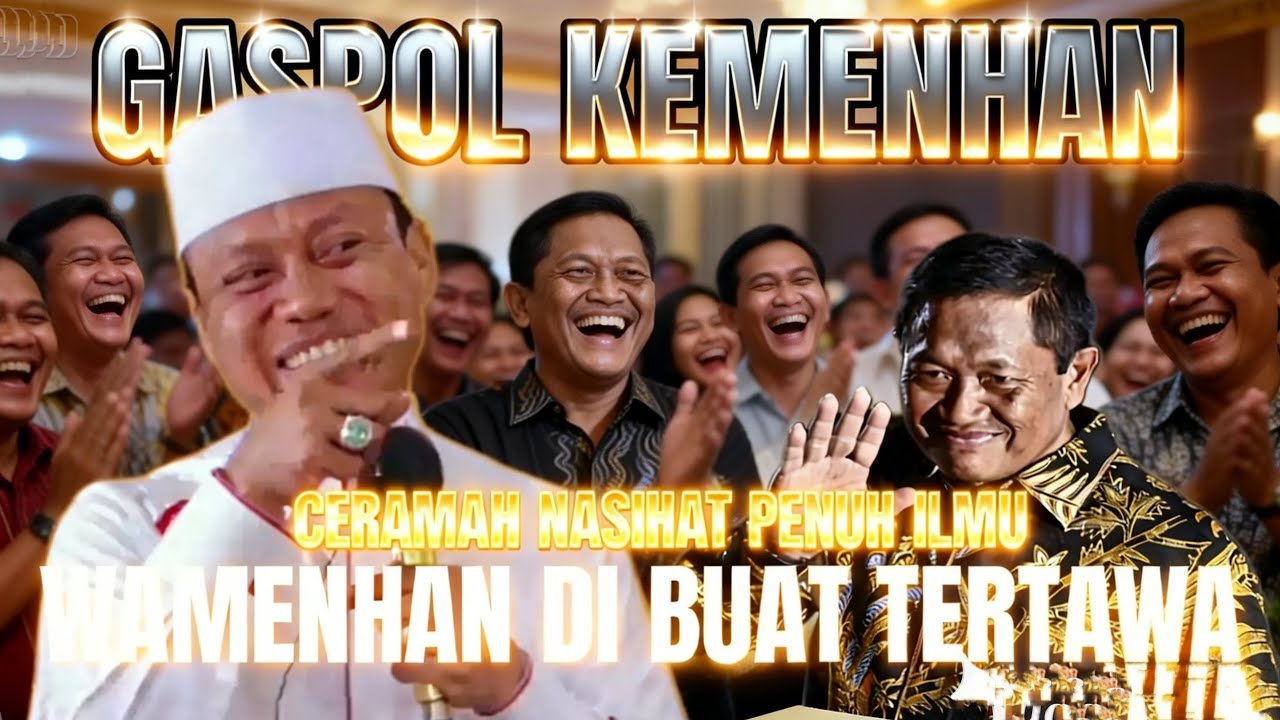 Lucu dan penuh dengan ilmu || ceramah nasihat ustad das'ad Latif di kantor kemenhan