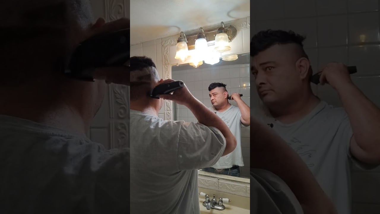 How I cut my hair