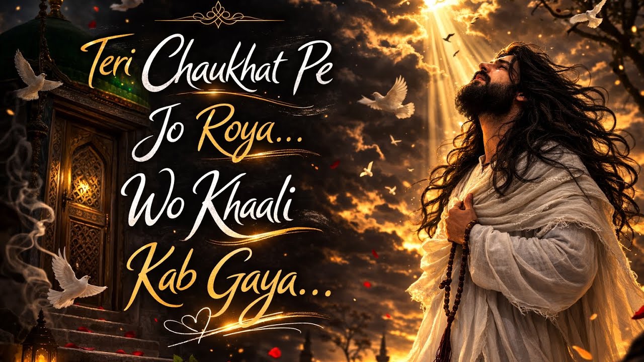 Teri Chaukhat Pe Jo Roya Wo Khaali Kab Gaya - Heart Touching - TikTok Trending Song 