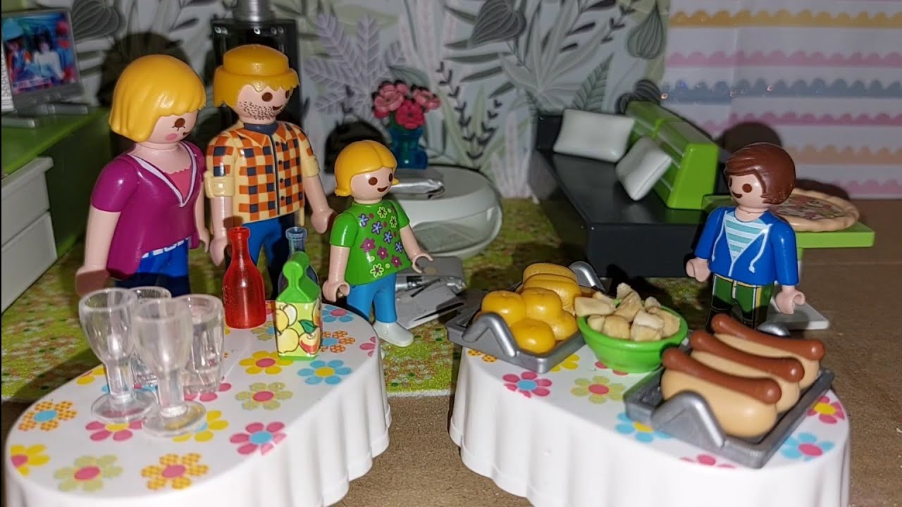 La Fête d'anniversaire de Quentin- Vidéo Playmobil en Français
