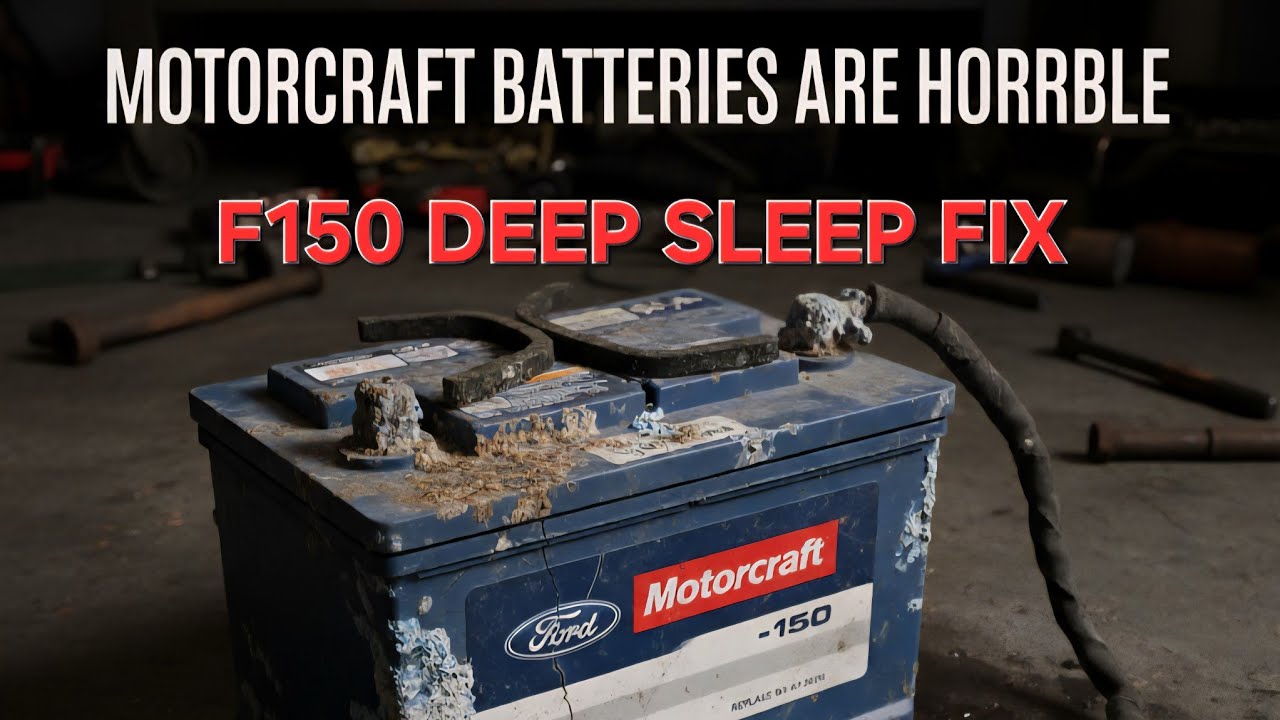 Что не так с аккумуляторами Motorcraft? F150 Deep Sleep. Lokithor JTC 4250