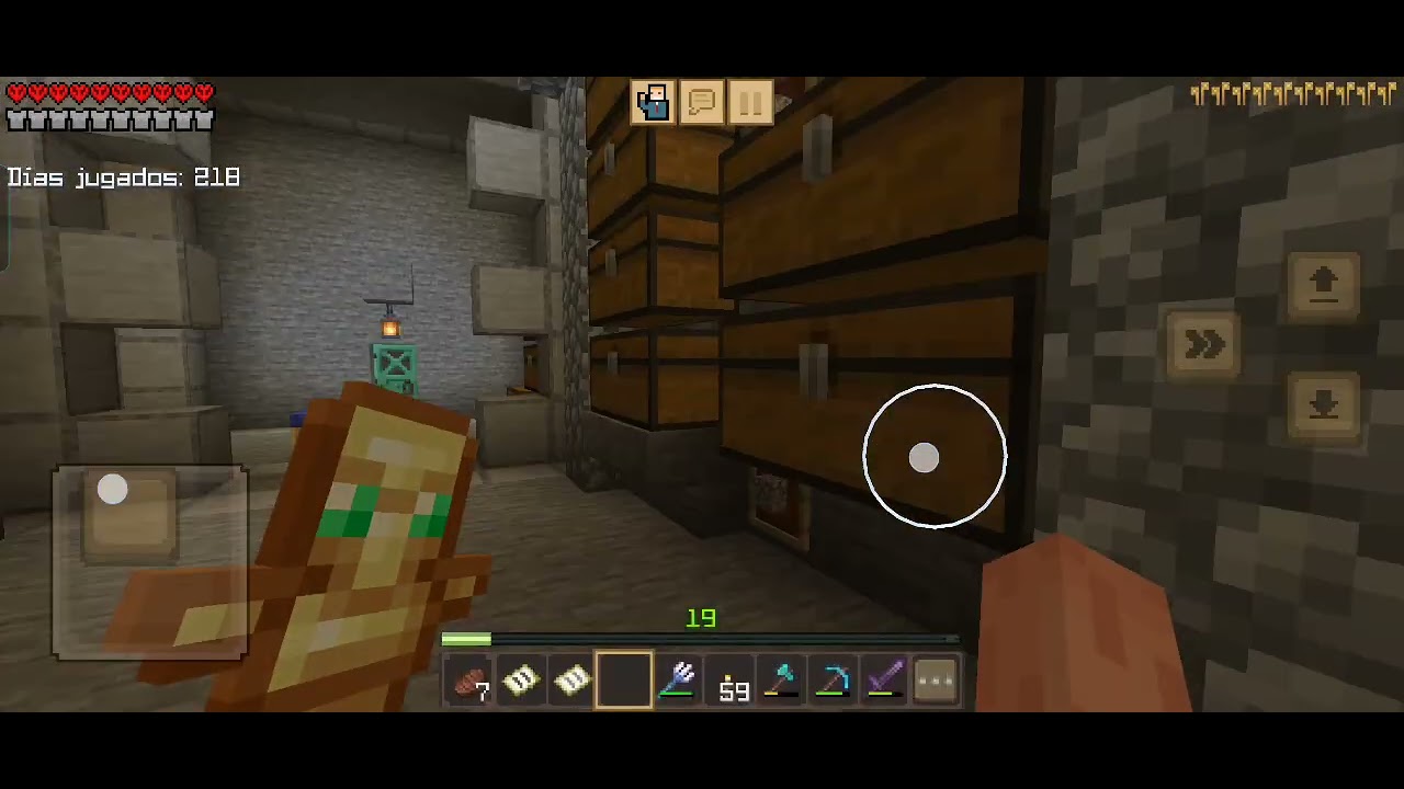 crafting and building gameplay 359. (dia 218). (muerte permanente).