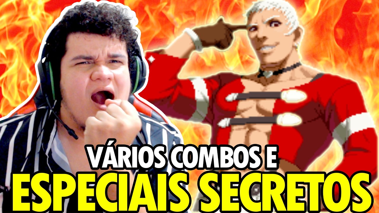🔥 O MAIOR DESAFIO? Jogando na roleta no KOF! Teve combos absurdos e especiais secretos!