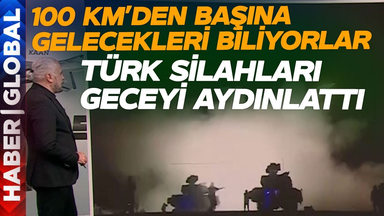 Türk Silahları Geceyi Aydınlattı! Mete Yarar: Uçaklar 100 Km'den Başlarına Geleceklerini Biliyorlar