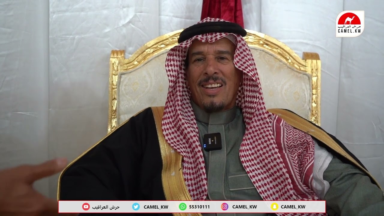 حفل عبدالله بن محمد ابو نصيه التميمي وابنائه لمشاركته في مهرجان الملك عبد العزيز للإبل النسخة ٧