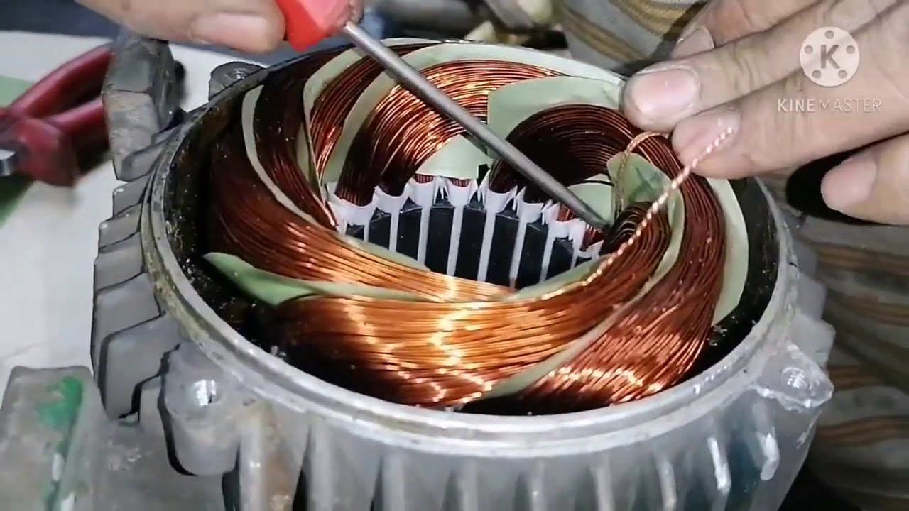 MOTOR nasıl sarılır.Kemal Usta :  0 546 283 80 14