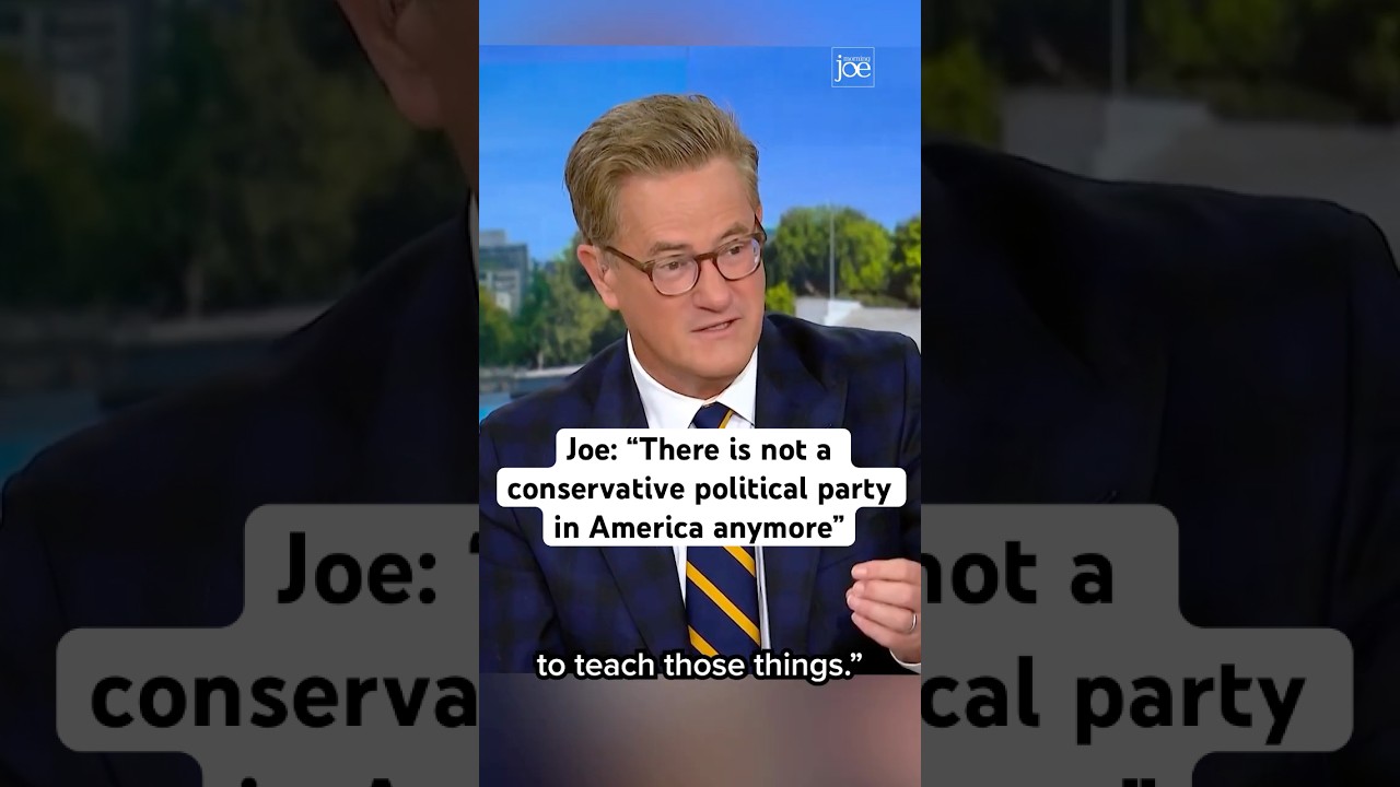 Joe: &ldquo;There is not a conservative political party in America anymore&rdquo;