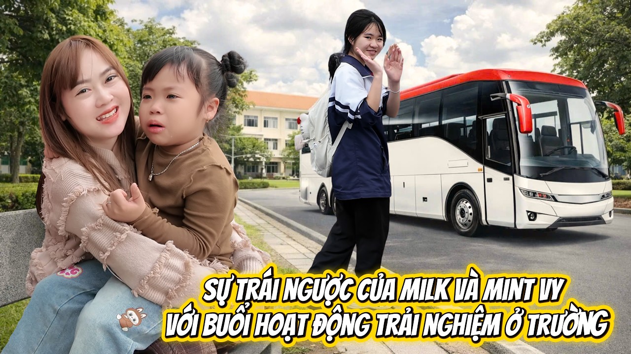 Milk Goes on School Experiential Activities &ndash; Mint Vy Couldn't Go Due to Filming Schedule, Feelin...