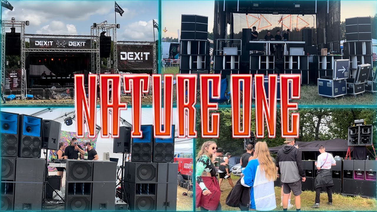 Nature One 2024 Campingplatz Rundgang | Der Lauteste Campingplatz! | PA-Anlagen-Check #natureone