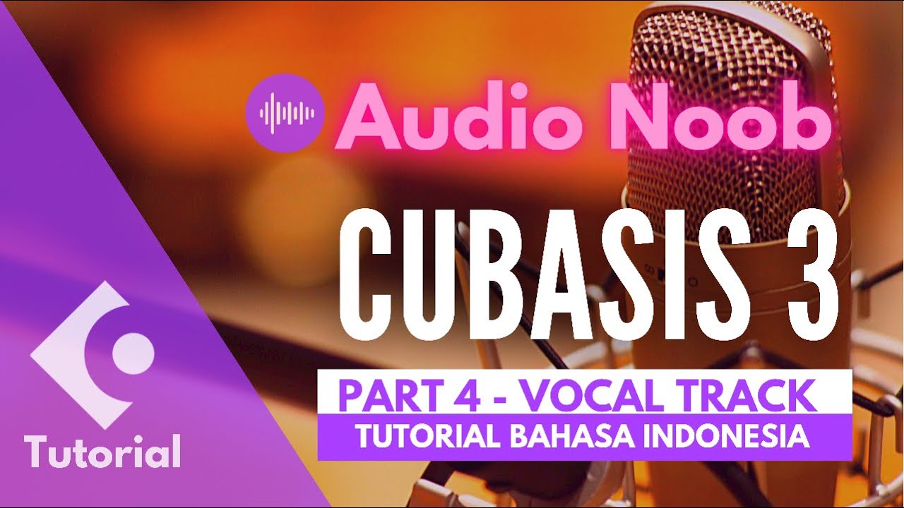 Tutorial Cubasis 3 part 4 - Vocal Track ❗️ Cara rekam vokal gimana sih ?