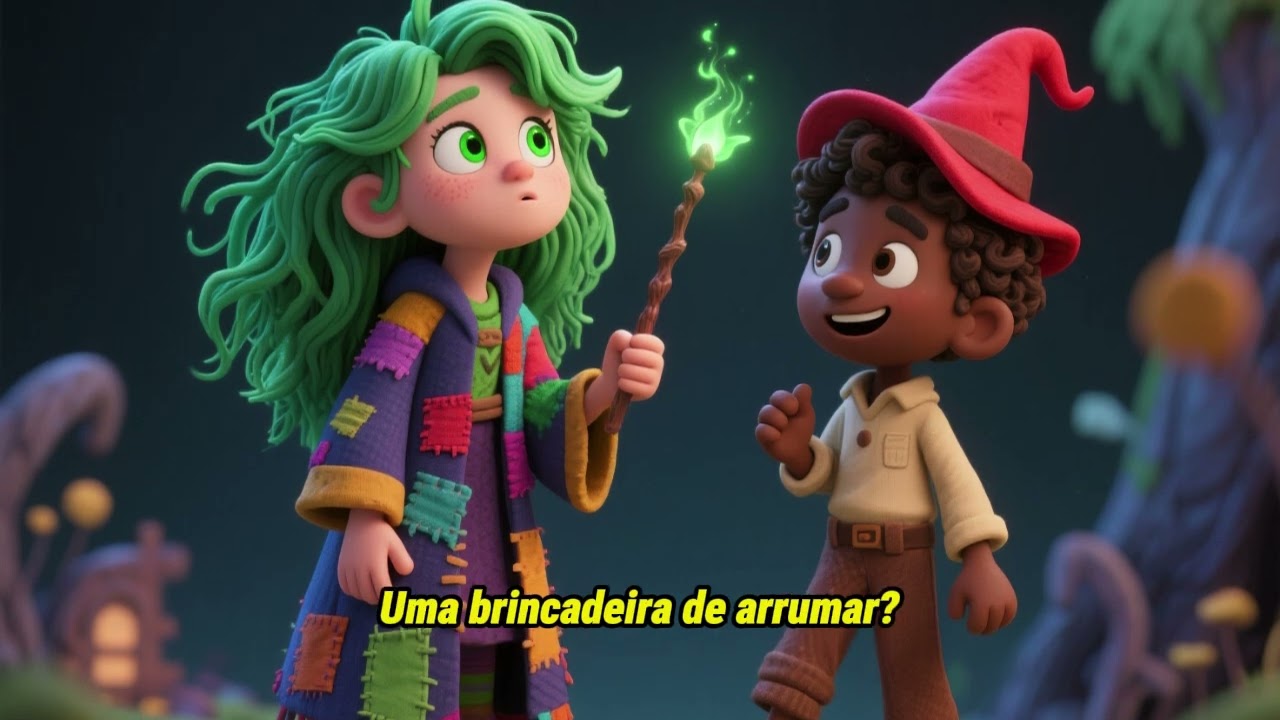🌟As Aventuras de Pernão O Saci Amigão:A Bagunça que Virou Brincadeira| Diversão Garantida Crianças!✨