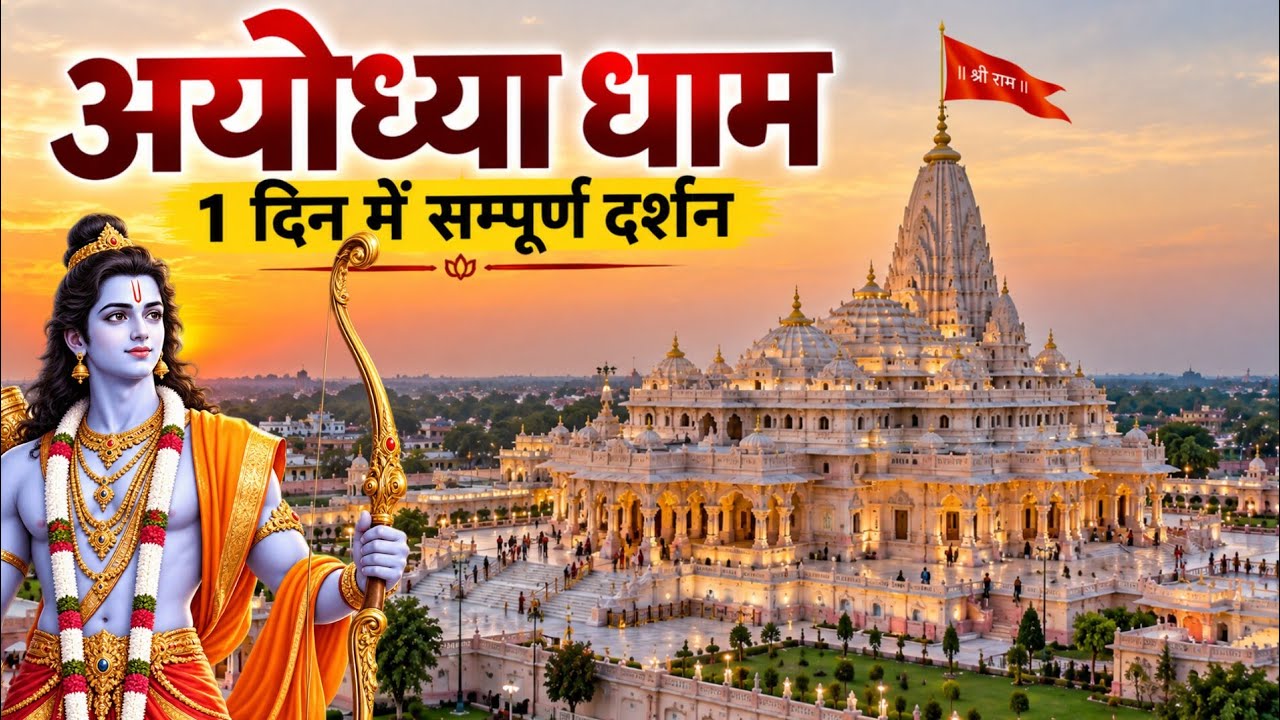 Ayodhya Darshan in 1 Day | Nandigram, Suryakund, Ram Lalla & Saryu Aarti #ayodhya 