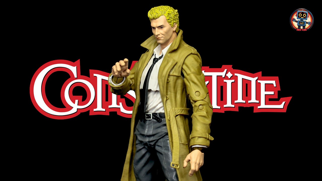 McFarlane Toys DC Multiverse John Constantine Action Figure Unboxing