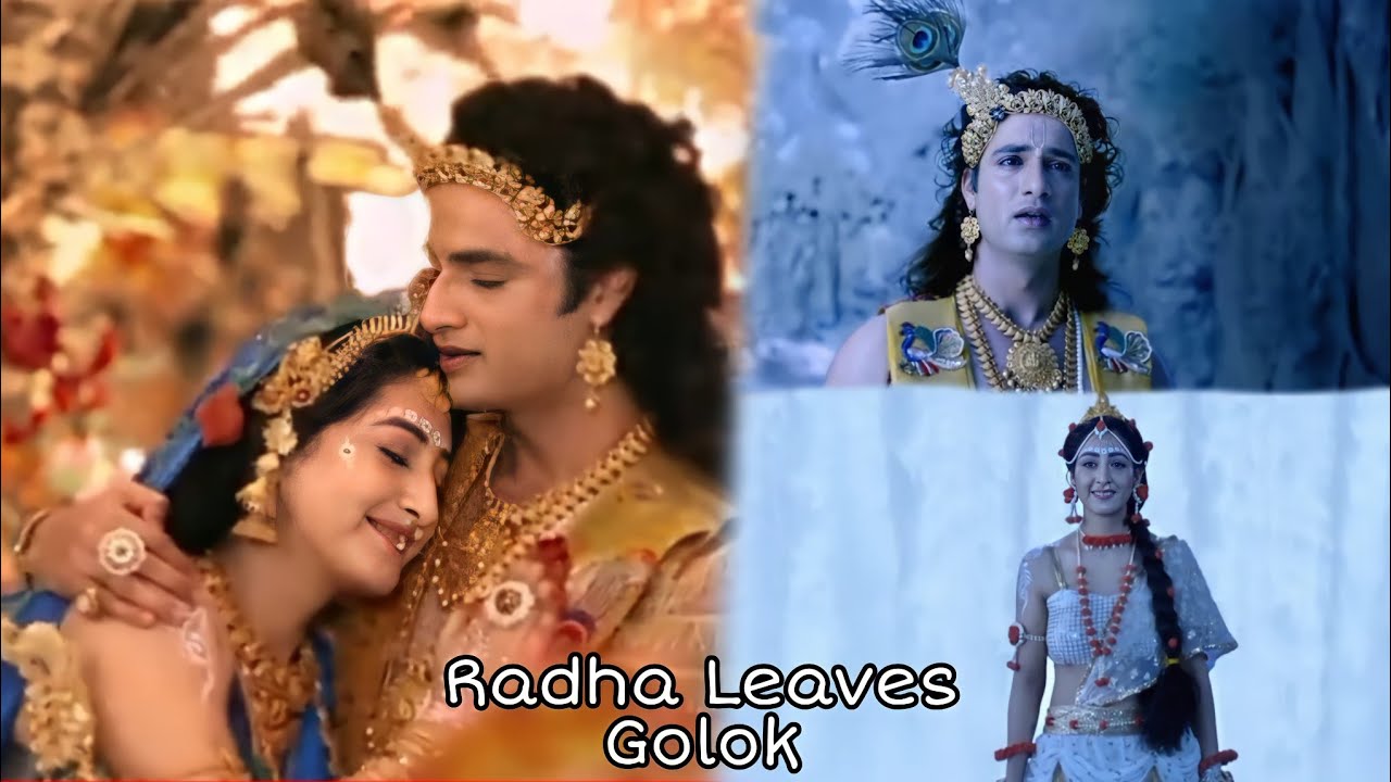 Radha Leaves Golok||Radhakrishna Serial Sad Scene||Paane Ko Hi Prem Kare Dialogue Video