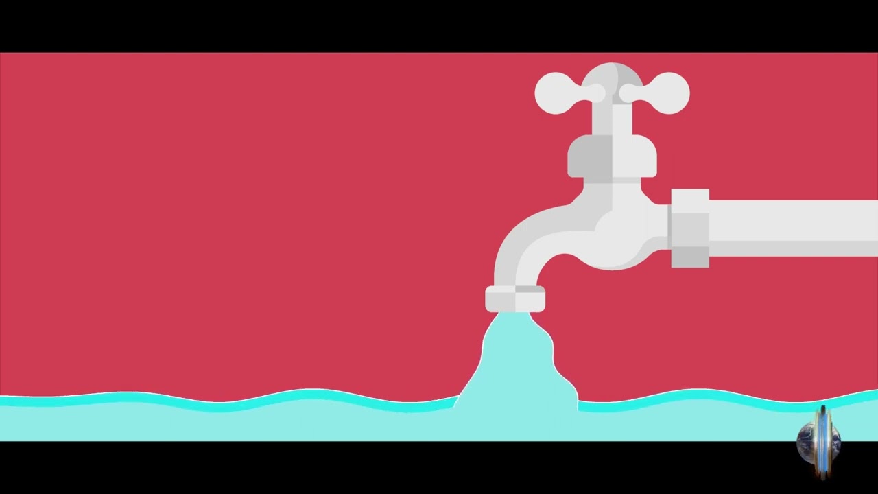 Water tap animation