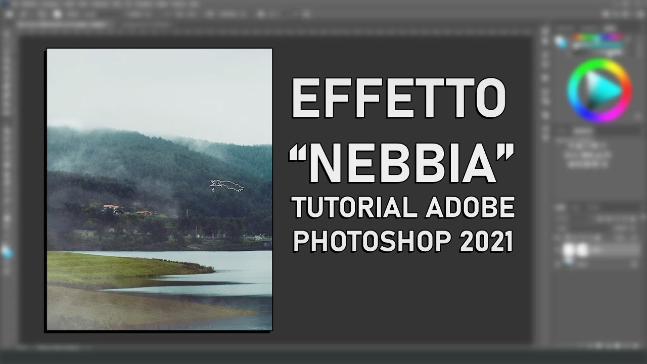 Creare un effetto nebbia / foschia realistico su Photoshop | Tutorial 