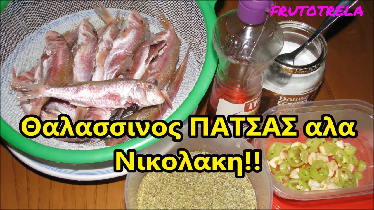 Σπιτικος Θαλασσινος ΠΑΤΣΑΣ στη ξυλοσομπα αλα Νικολακη!Κουτσομουρα  αλα ''μπουρδετο''!!