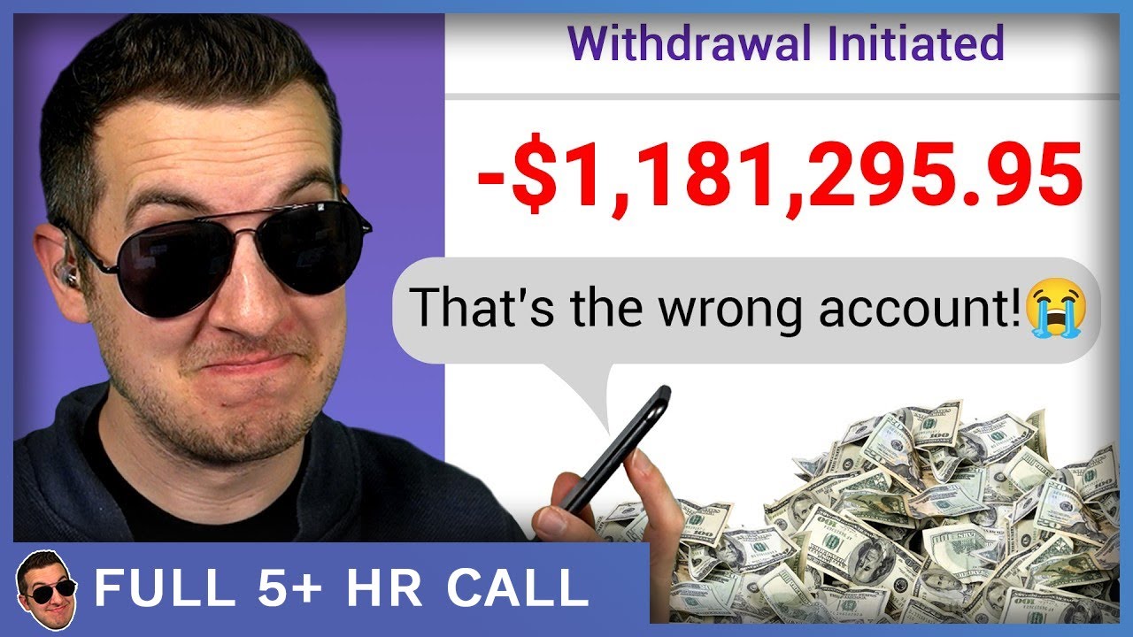Scammer Meltdown Over $1,000,000 Mistake - [full 5+ hrs]