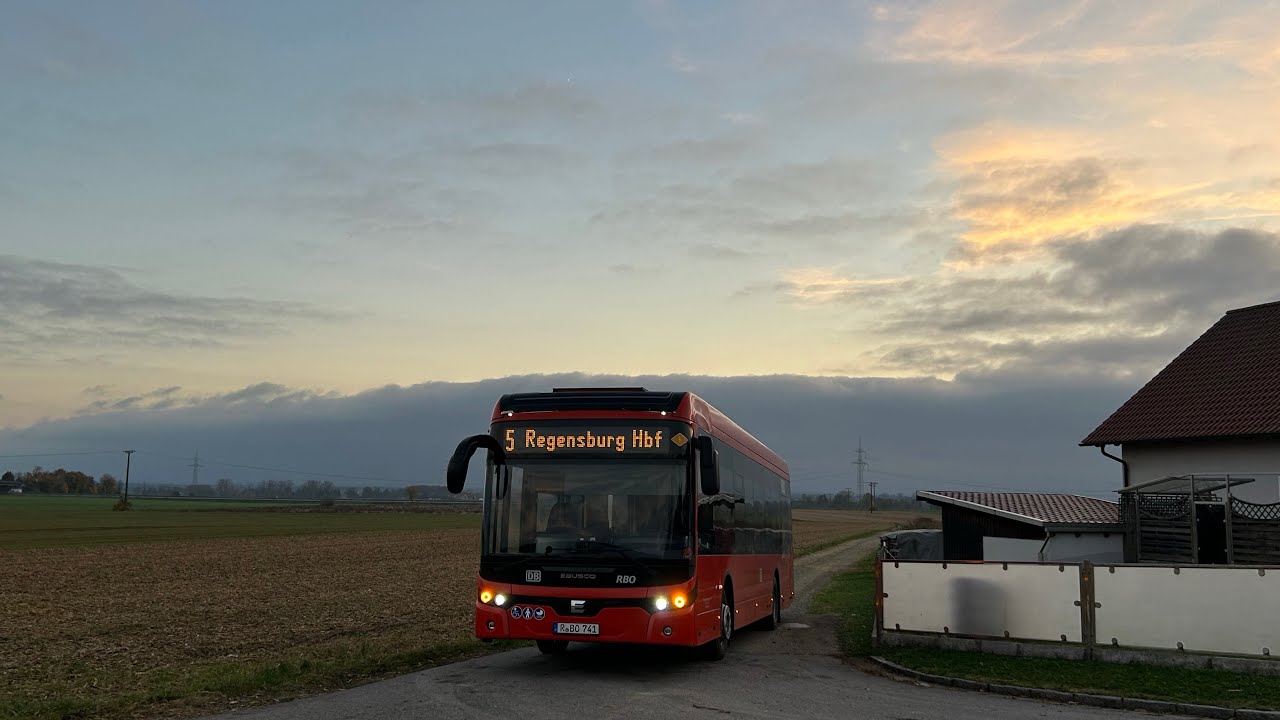 [Mitfahrtvideo] Ebusco 2.2 12M - RBO Regensburg