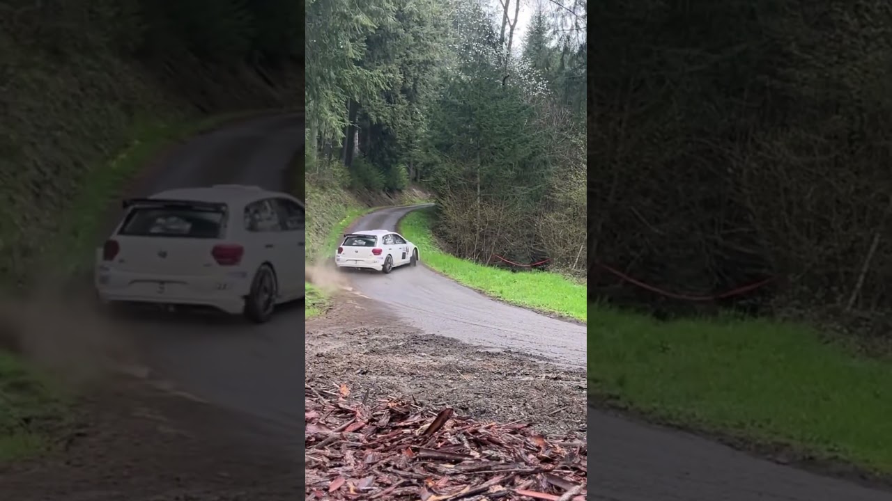 Rallye charbonni&egrave;res 2023 limit polo rally2 Salanon  #rallye #charbonnieres #limit #show #drift