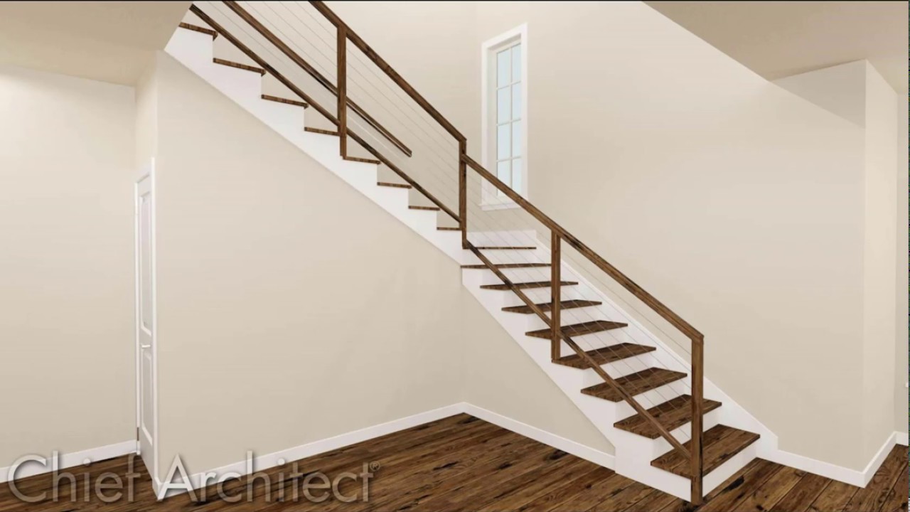 Adding Glass or Cable Rail Panels to Stairs