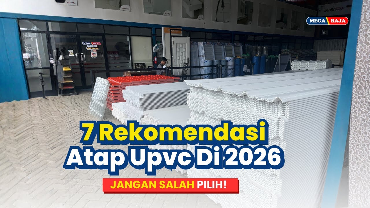 Rekomendasi Atap UPVC Terbaru di 2026 | Jangan Salah Pilih!