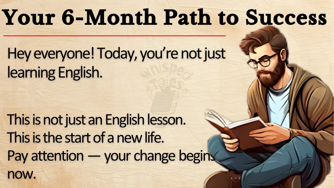 Change Your Life in 6 Months | Graded Reader | Speak English Fluently ✅