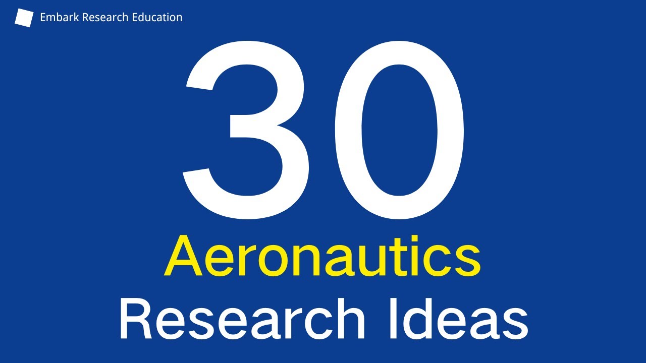 30 Aviation Research Topics for 2024