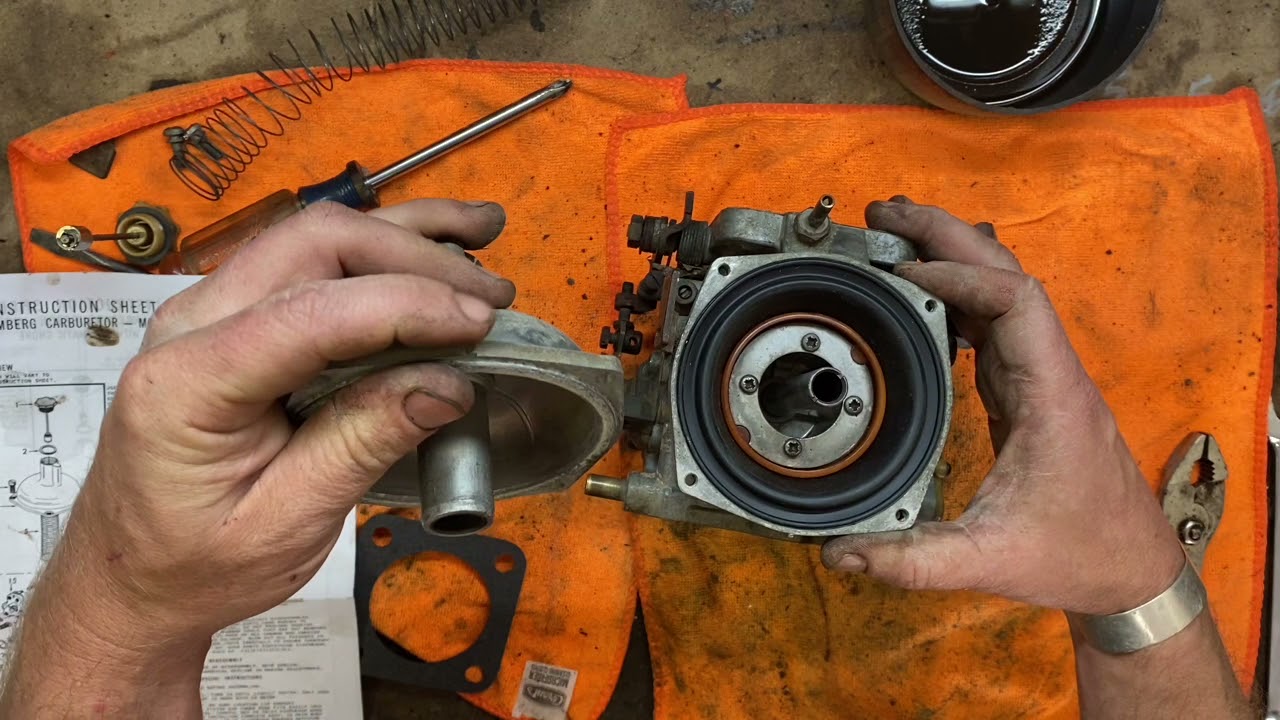 Triumph TR-6 Stromberg carburetor rebuild Part 2: reassembly and installation