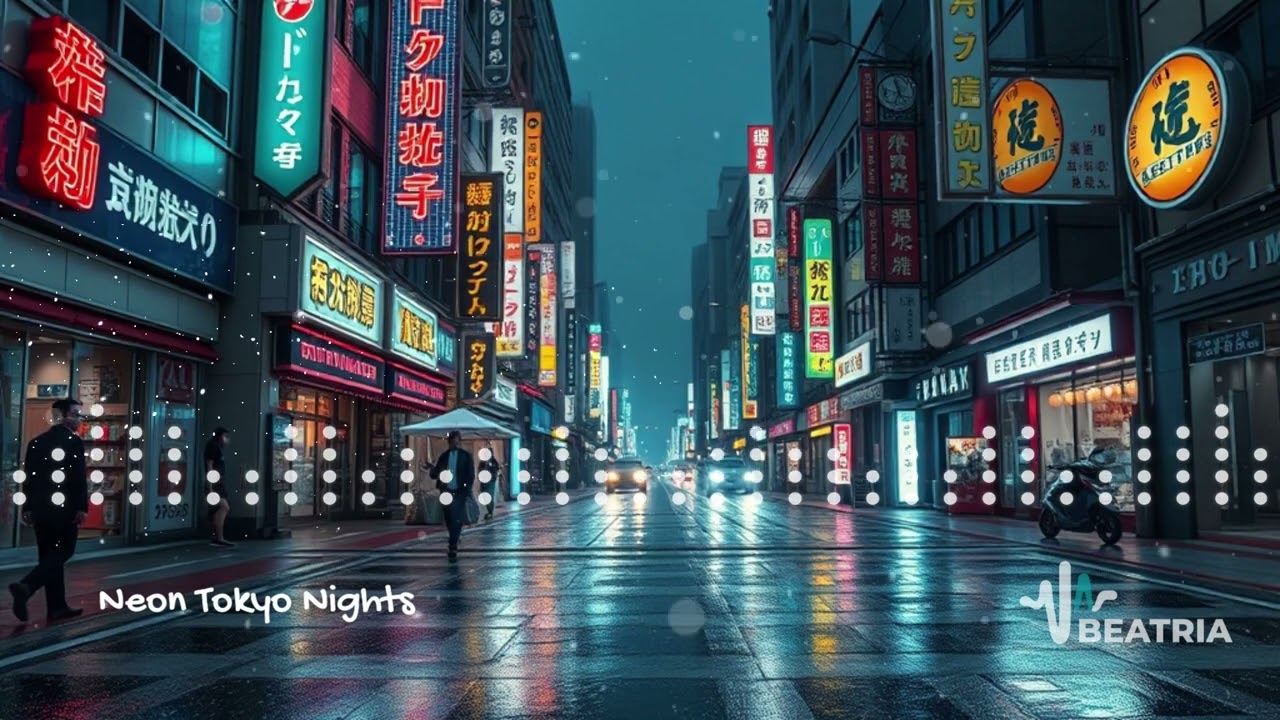BEATRIA - 🏙️ Neon Tokyo Nights | Chillwave Instrumental | No Copyright Music 2025