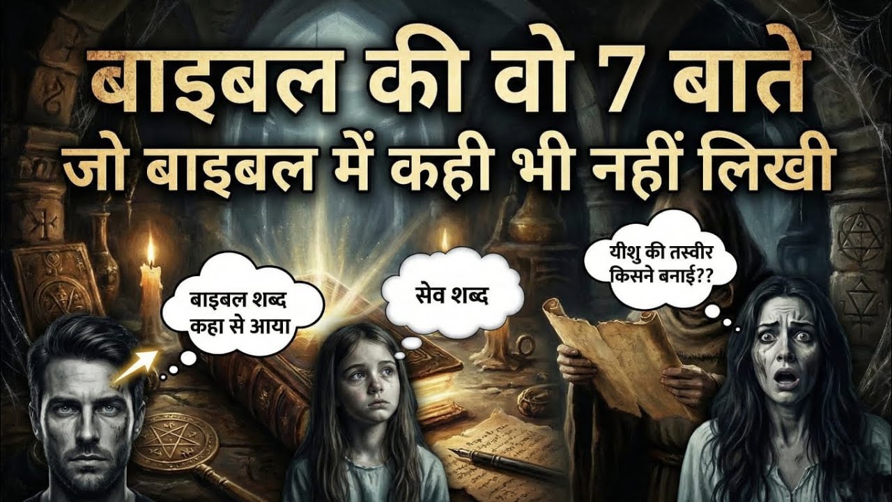 Bible ki woh 7 batein jo aap nahi jante|बाइबल की वो 7 बातें जो आप नहीं जानते #bible #prabhuvachan