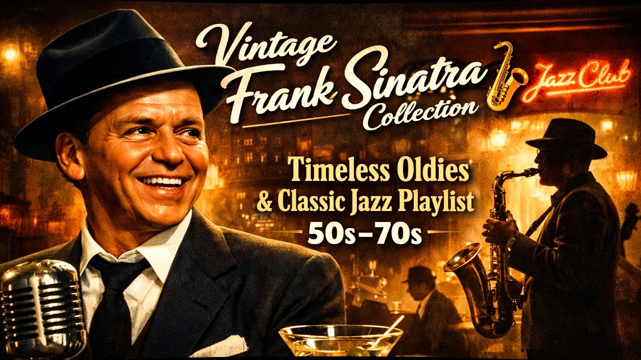 Vintage Frank Sinatra Collection 🎷 Timeless Oldies & Classic Jazz Playlist 50s–70s
