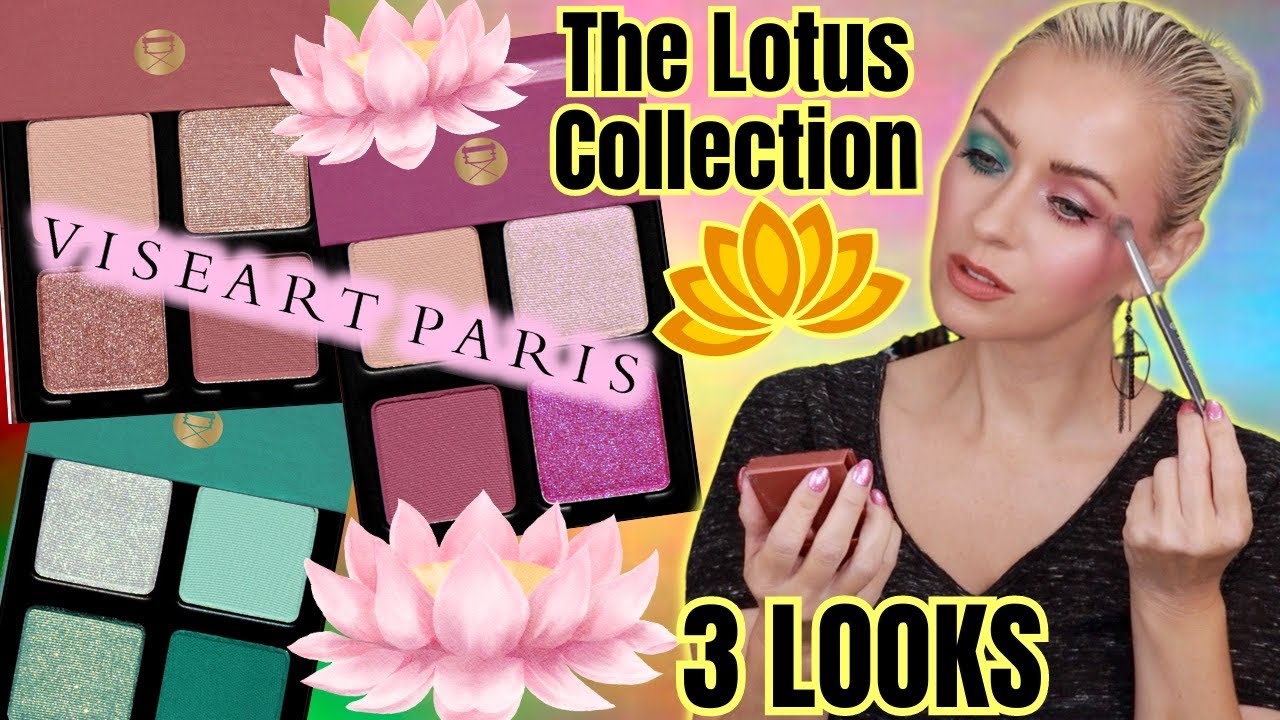 VISEART LOTUS COLLECTION | REVIEW + 3 LOOKS | Steff's Beauty Stash
