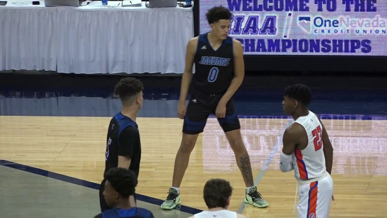 Bishop Gorman vs Desert Pines 2020 State Championship February 28 Lawlor Events Center