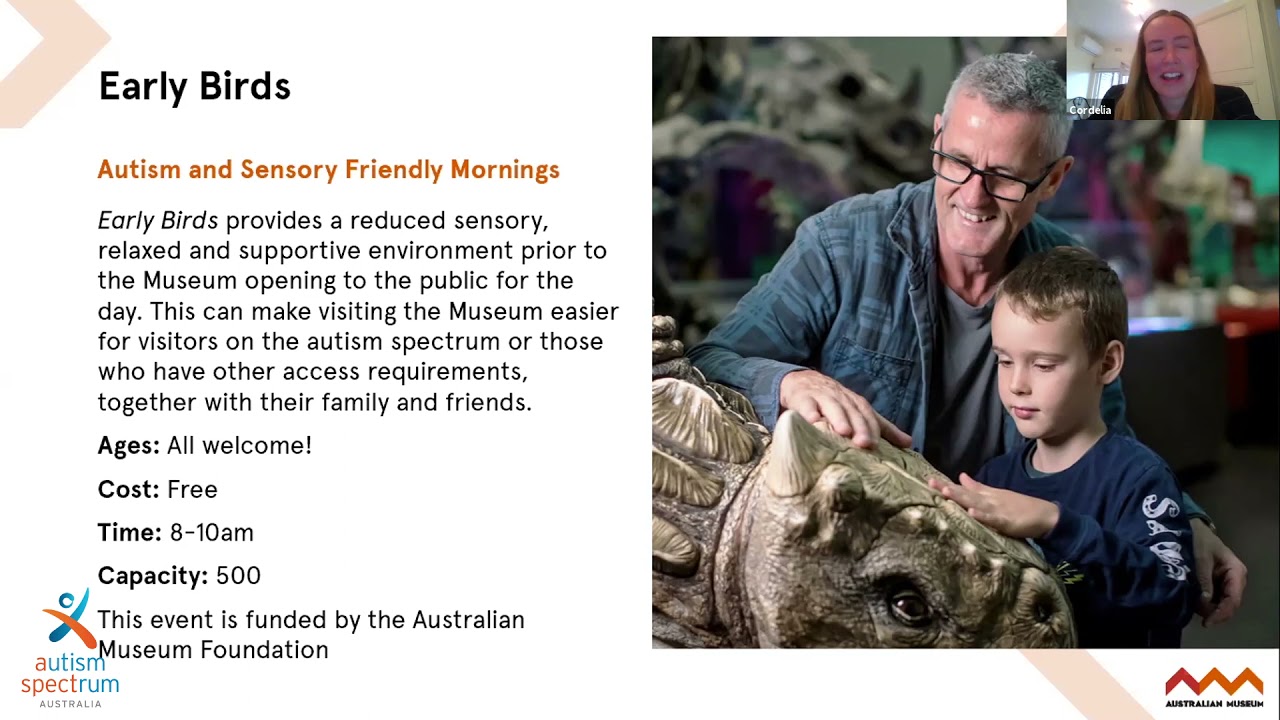 Aspect Autism Friendly and The Australian Museum: Accessibility and Inclusion Action Plan