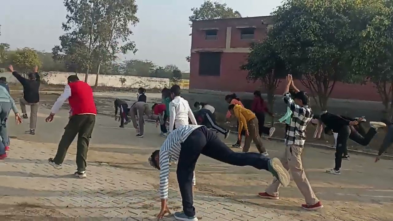 Athletics special warm up 🥵🥵🥵🥵🥵 