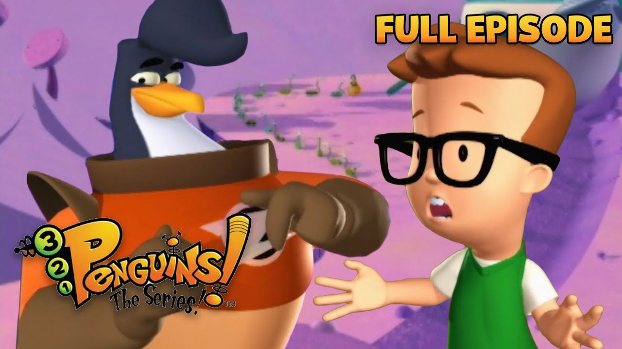 Learning to Be Patient | Trouble on Planet Wait-Your-Turn | 3, 2, 1 Penguins! Full Episode