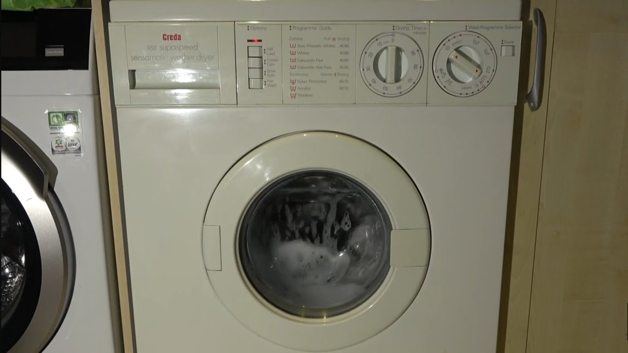 Review of Creda supaspeed 1150 washer dryer