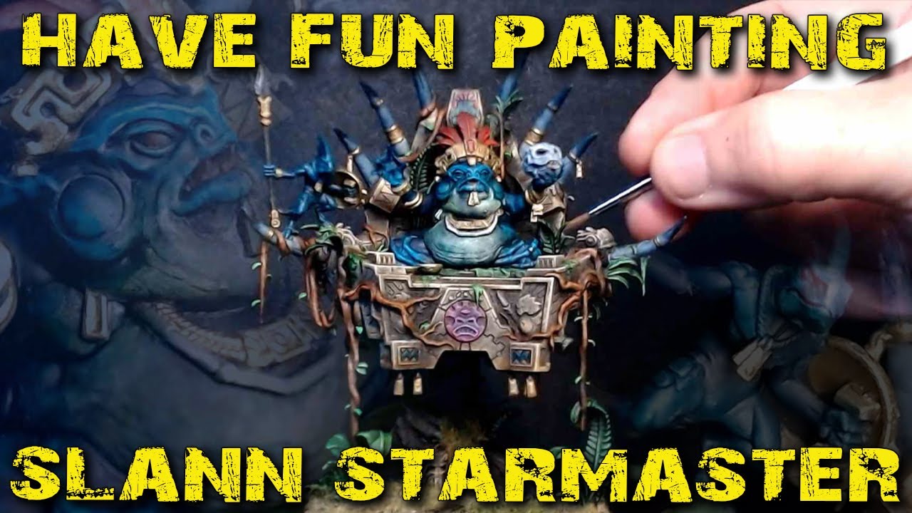 HOW I slapchopped painted Slaan Starmaster from Warhammer Age of Sigmar