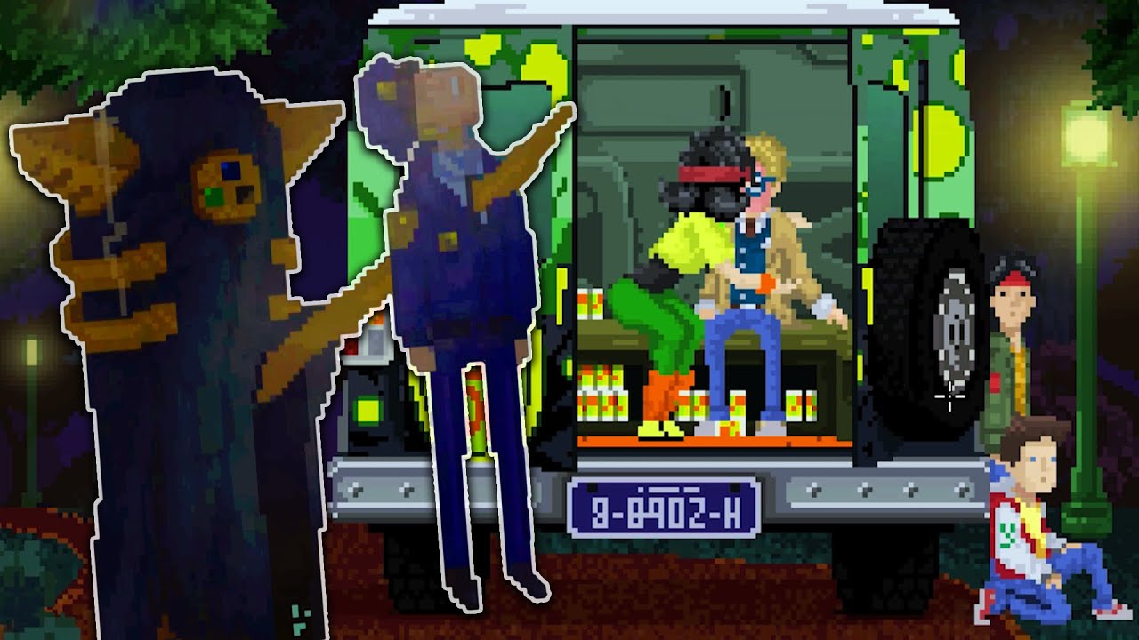Unusual Findings / Stranger Things meets Maniac Mansion with Alien Probing