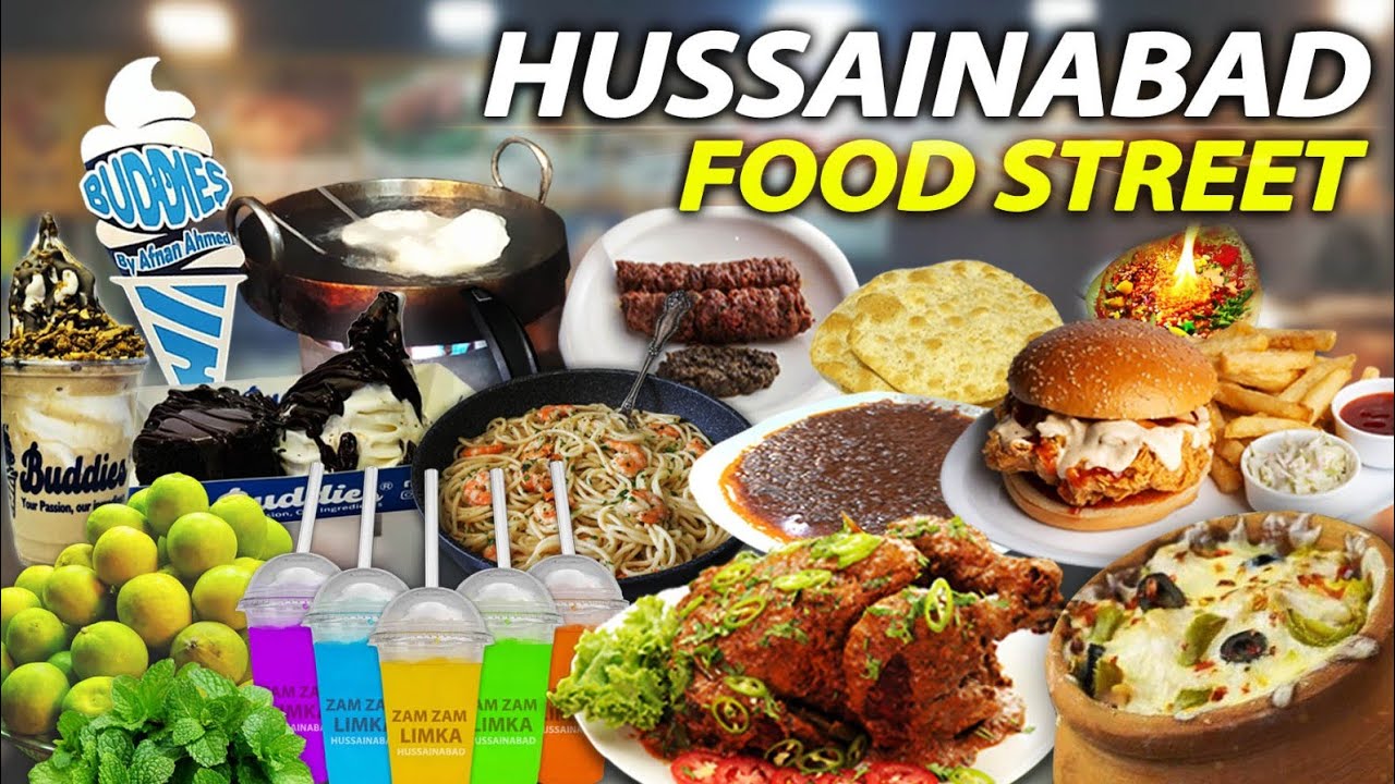 Hussainabad Food Street - Ultimate Karachi Street Food Pakistan.