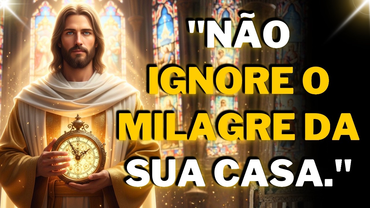 🔴 ÚLTIMO AVISO SÓ RESTAM 13 MINUTOS Deus não vai esperar mais    SUA VIDA DEPENDE DISSO 🔴