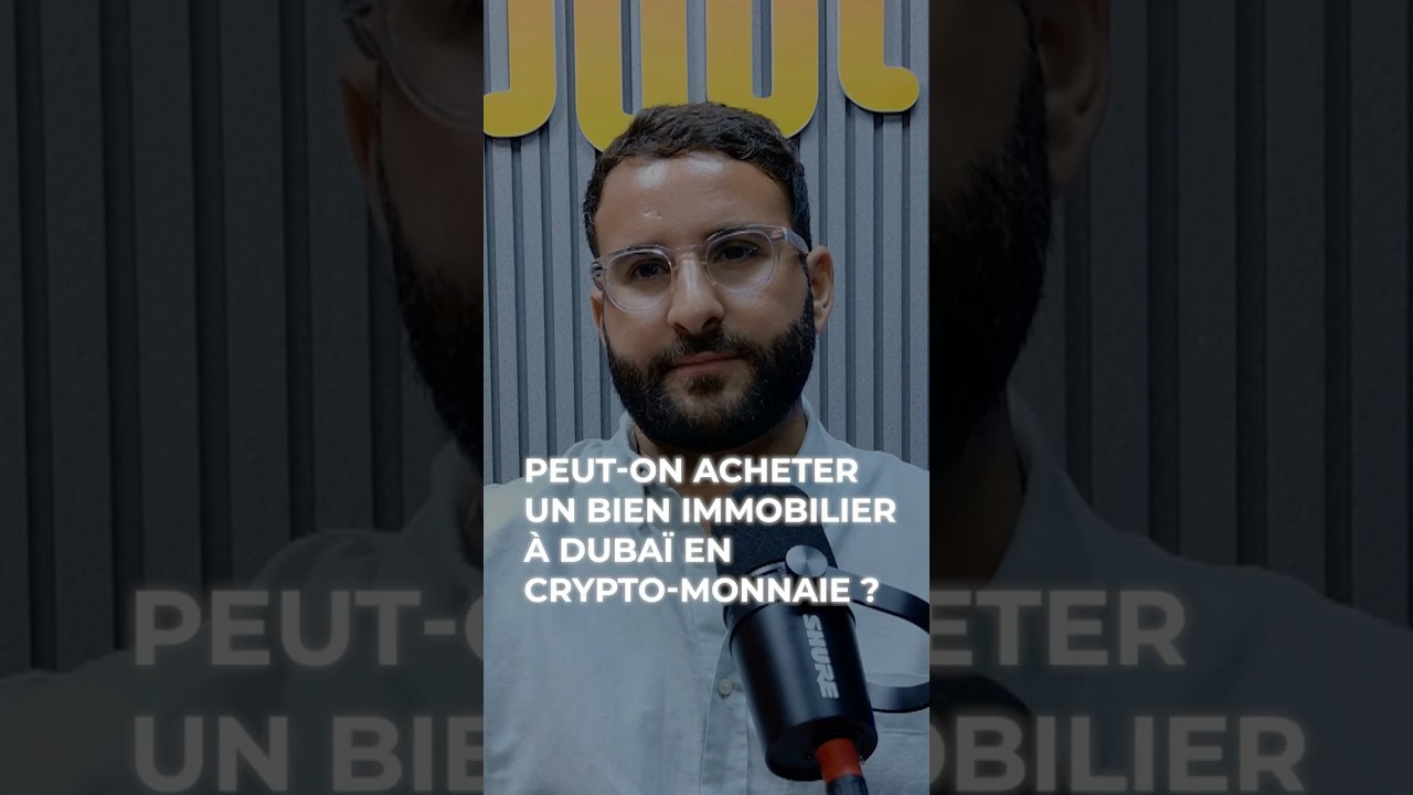 Peut-on acheter un bien immobilier &agrave; Duba&iuml; en crypto-monnaie?