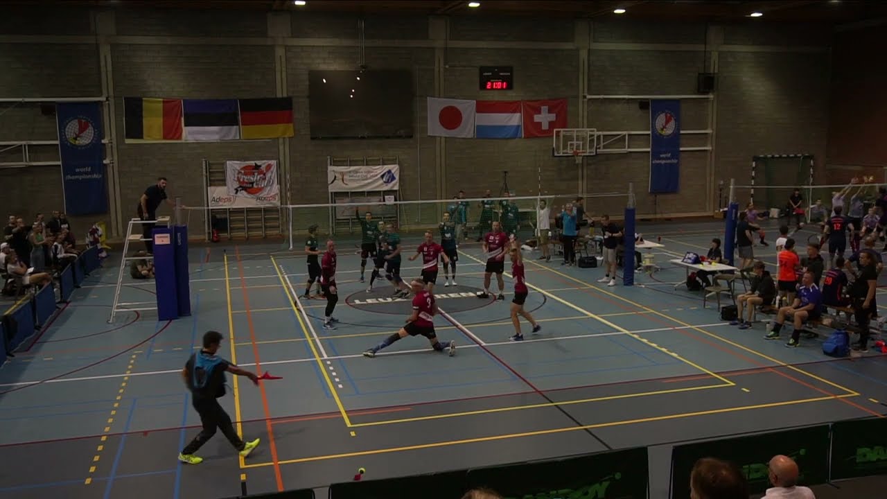 Indiaca WC 2023 Herren Halbfinale Polva IK - Indiaca  Bettenduerf Satz 3.