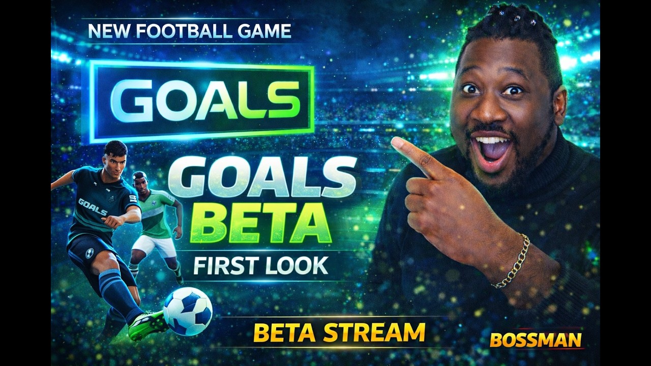 🔴GOALS BETA LIVE ⚽ First Gameplay | New Football Game Test