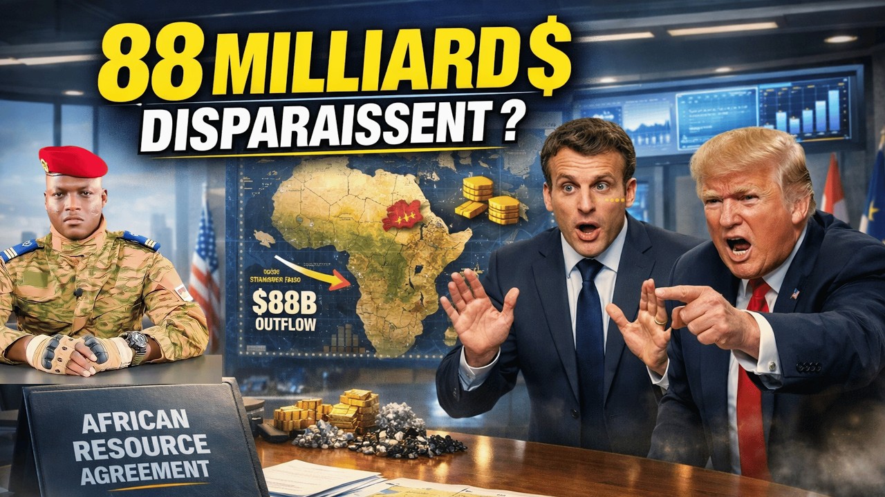 Ibrahim Traoré Révèle le Choc : 88 Milliards $ Quitteraient l’Afrique Chaque Année