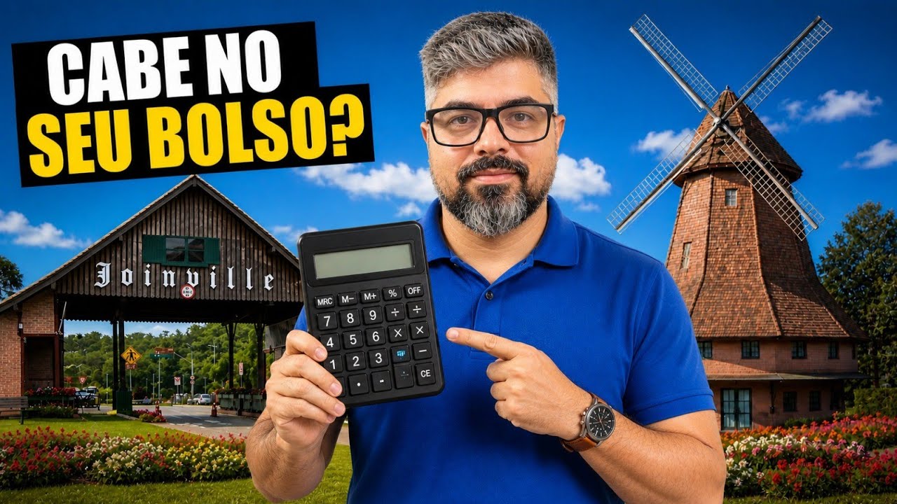 CUSTO de VIDA em JOINVILLE: Veja QUANTO VOCÊ gastaria morando aqui!